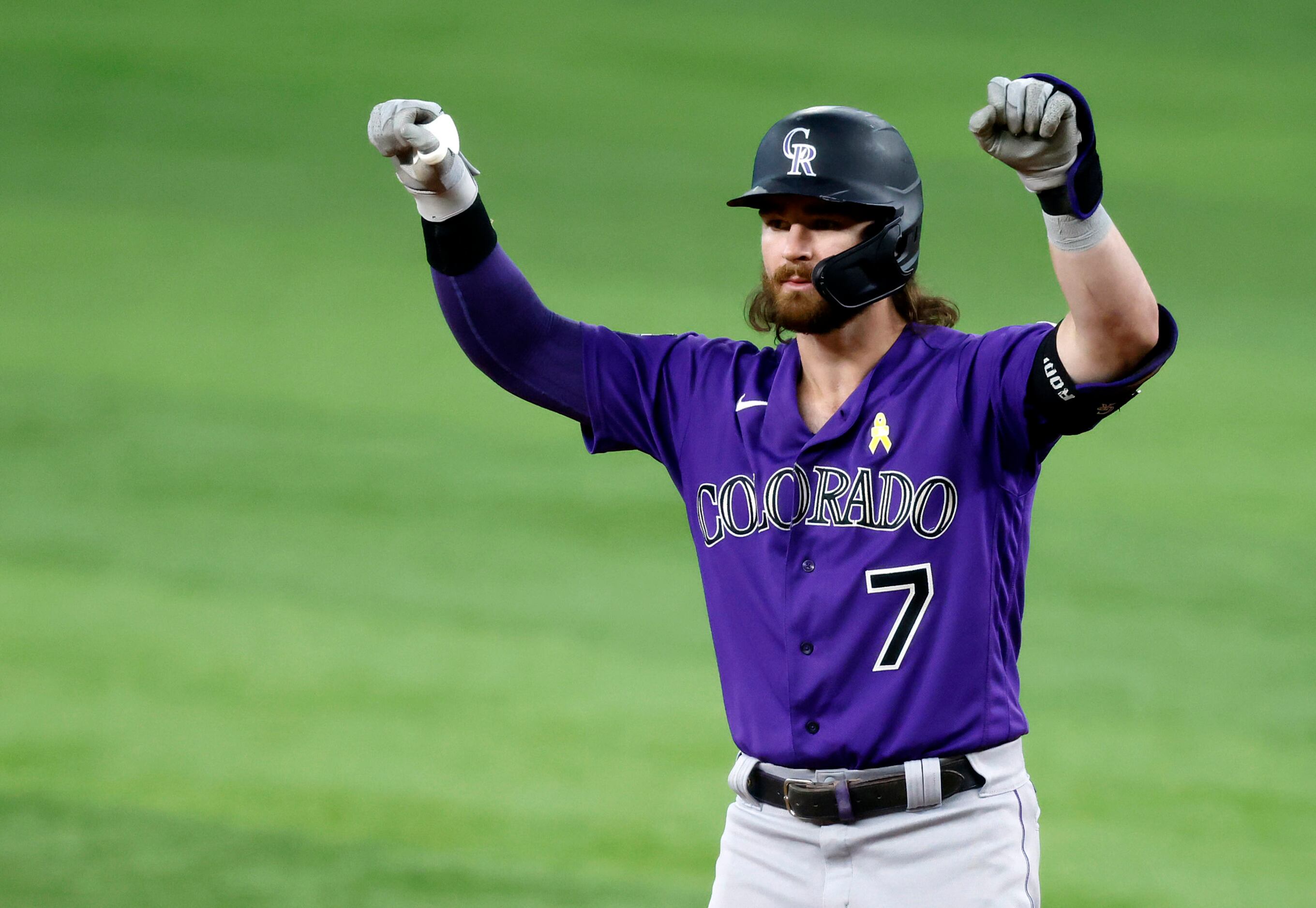 Photos: Rangers wrap up homestand with 13-3 blowout win over Rockies