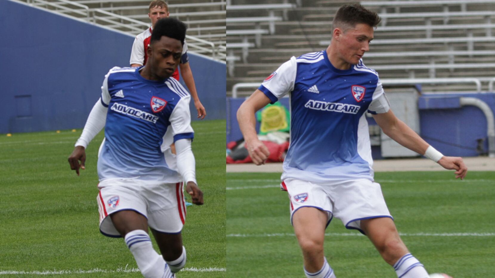 North Texas SC signs Damus and Evans