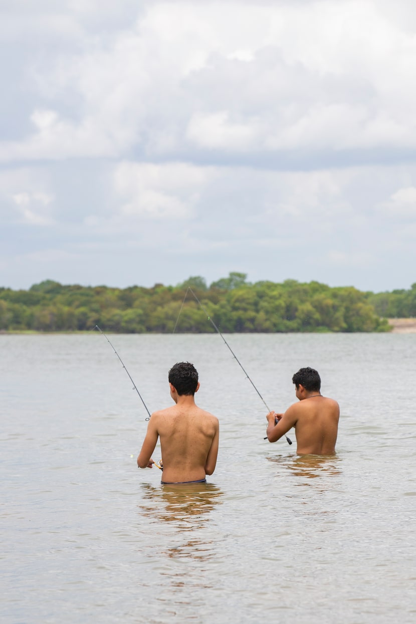 Ray Roberts Lake has fishing, horse riding and hike-and-bike trails.