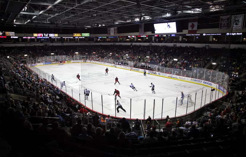 The Allen Americans play in the Allen Event Center. Stewart F. House/Special Contributor