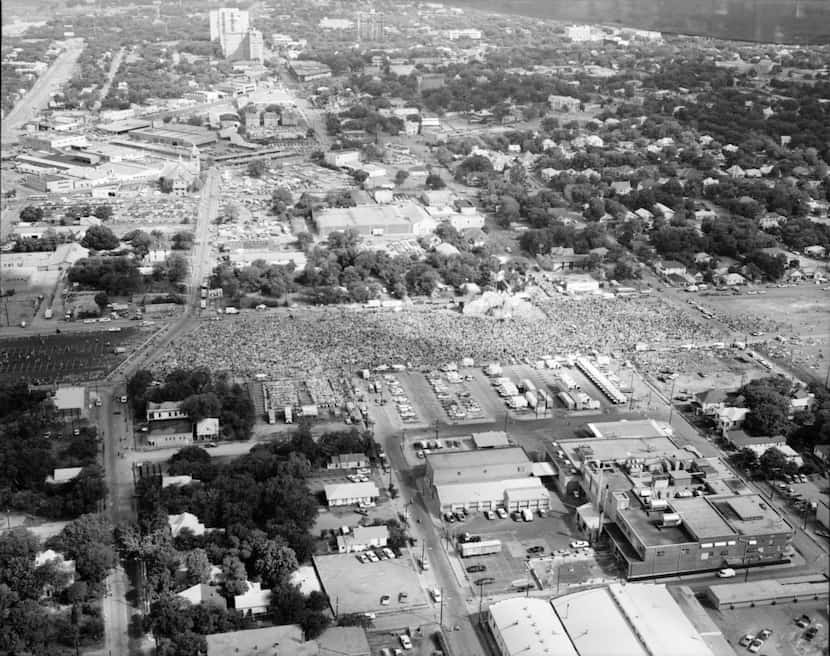 This is what Woodall Rodgers looked like in 1972, when Billy Graham had his Explo '72 in...