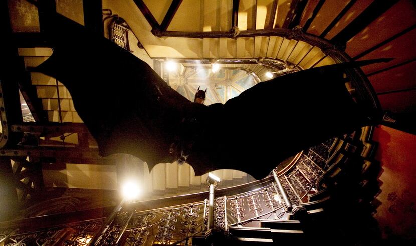 Christian Bale stars as Batman in Warner Bros. Pictures' action adventure "Batman Begins."