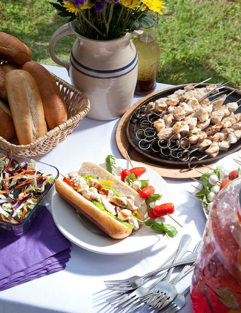 Grilled Spiedies from the Texas Tailgate Cookbook ($5.99, Great Texas Line Press) by June...