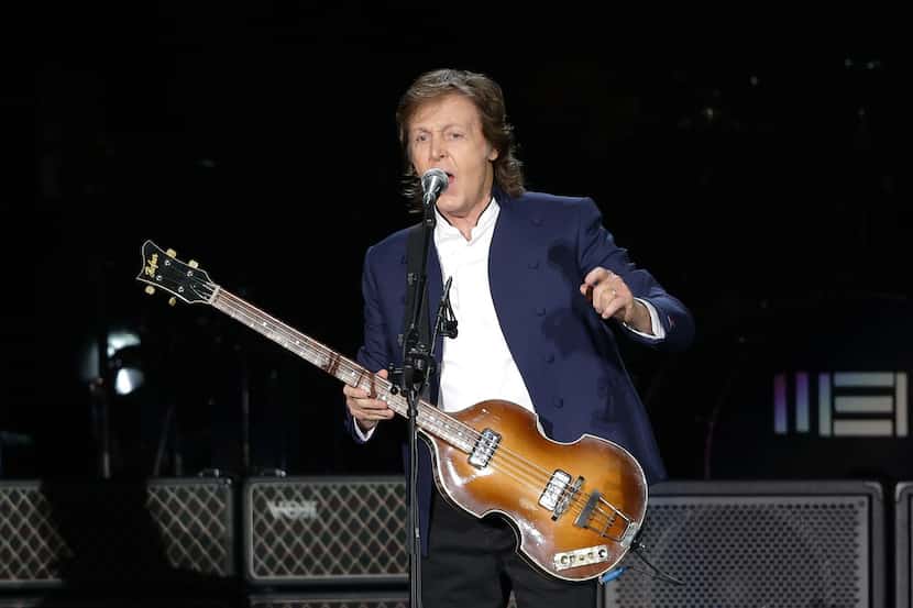 Paul McCartney in Seoul, South Korea, in 2015. McCartney's 13-city U.S. tour, announced...