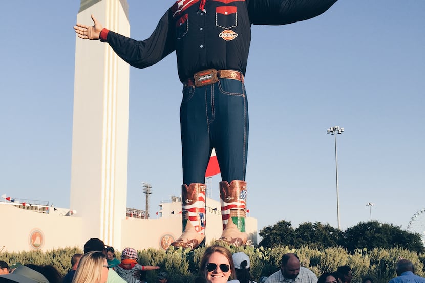 No offense, but Big Tex is supposed to be bigger.