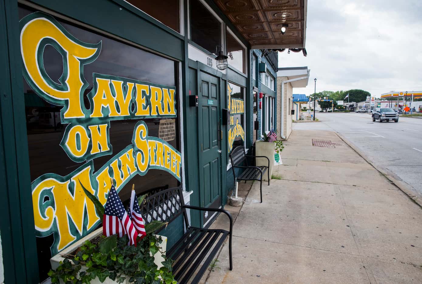 Tavern on Main Street is seen on 100 block of East Main Street in old downtown Richardson,...