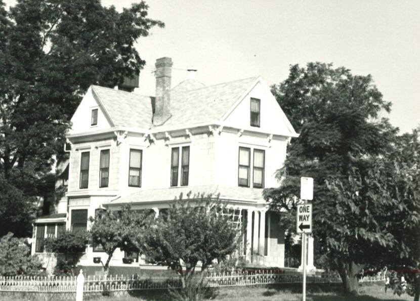 The house as it looked in 1977