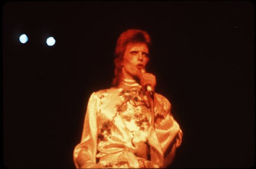  David Bowie as Ziggy Stardust in an undated file photo.