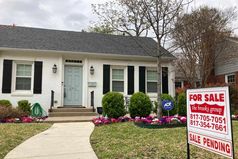 Dallas-area home prices are rising at record rates.