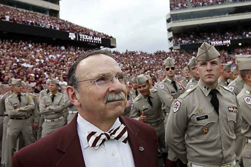 Texas A&M University said Friday in a news release that President Bowen Loftin will leave...