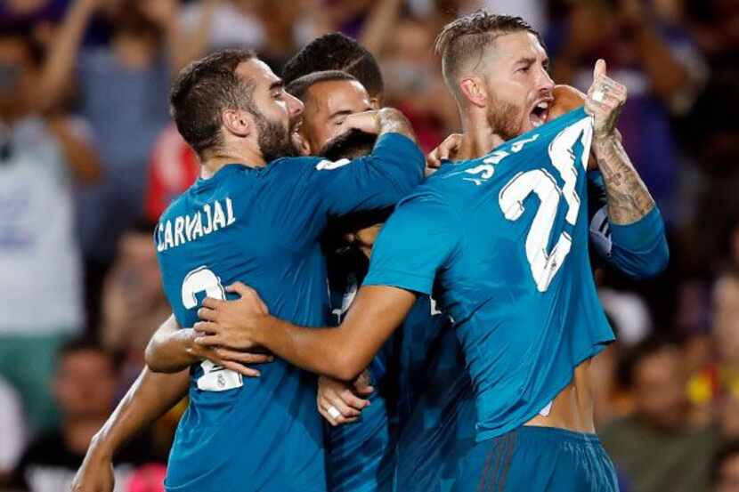 Real Madrid venció 3 a 1 a Barcelona el domingo en la ida de la Supercopa de España. Foto RM
