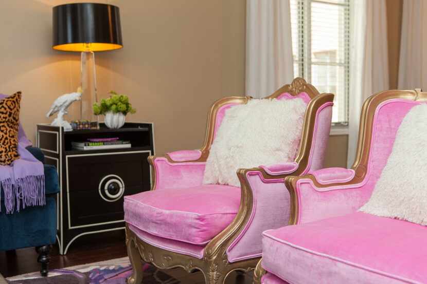 Pink velvet and metallic trim might not be for everyone, but if they're for you, go for...