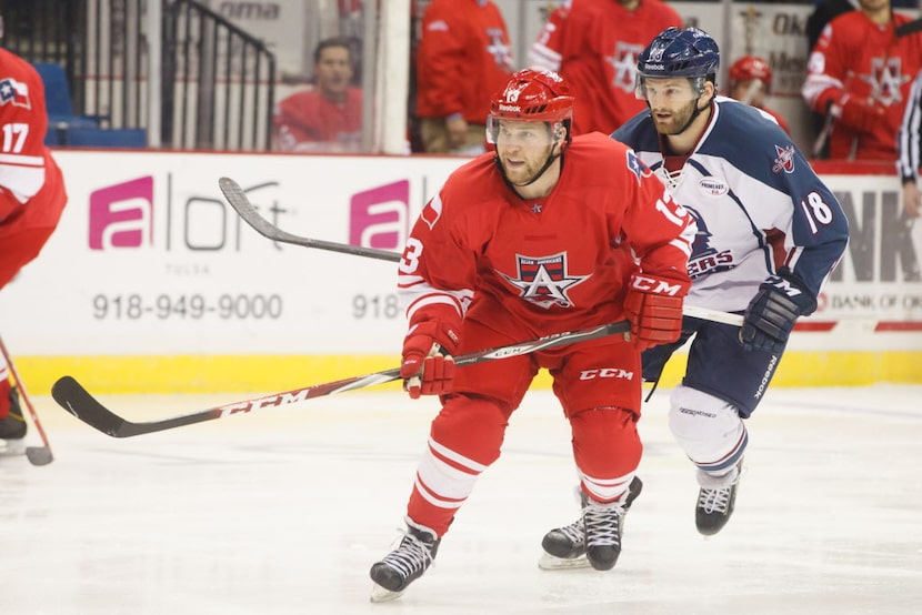 Allen Americans forward, Chad Costello has won the ECHL Scoring Title in his first season...