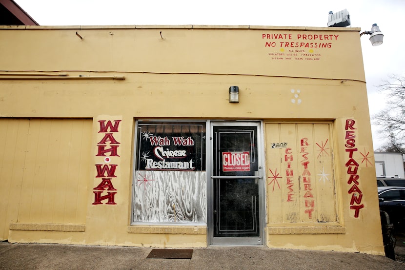 Wah Wah Chinese's South Dallas exterior