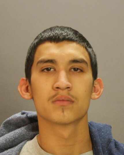 Robert Facundo, 21, is accused of entering an elderly man's home and threatening him, police...