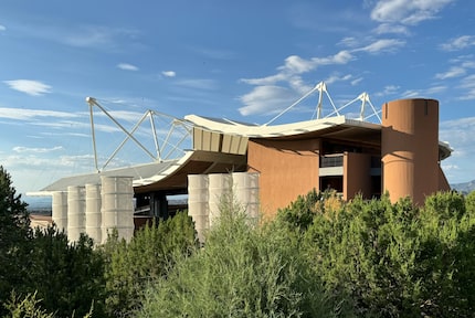 Santa Fe Opera's hilltop Crosby Theatre.