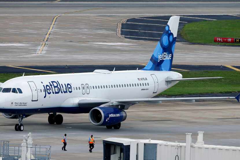  JetBlue Airways finished first in an annual survey of customer satisfaction. (PHOTO,...