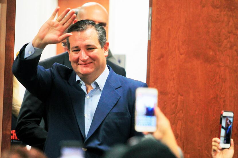 Sen. Ted Cruz, R-Texas, said the decision by Bank of America and Citigroup to curtail ties...