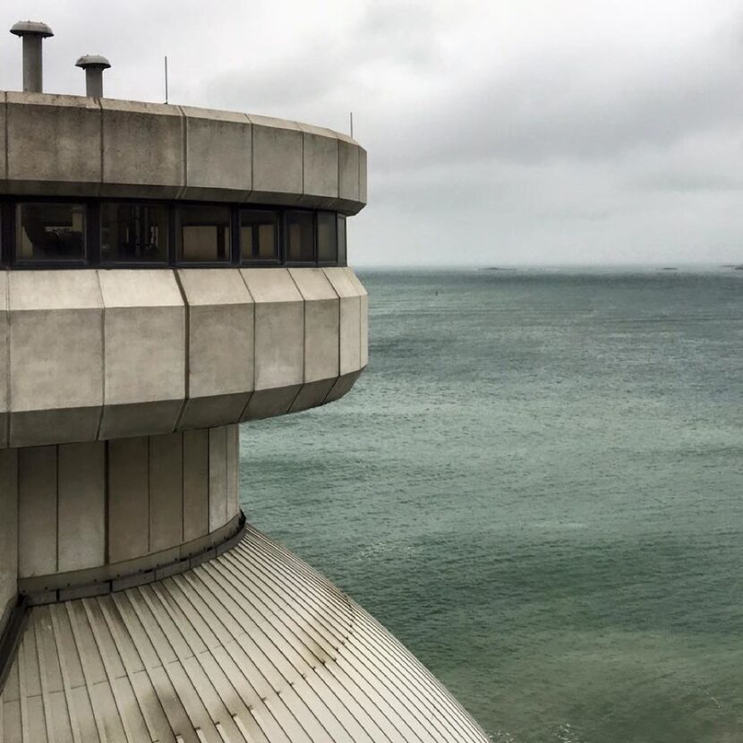 The Deer Island Wastewater Management Plant, in Boston, MA. 