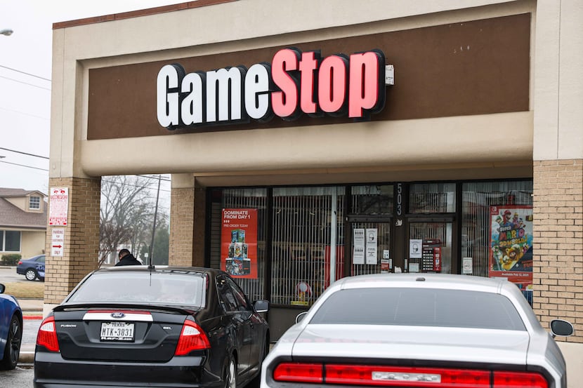 A GameStop located at N. Galloway Avenue in Mesquite.
