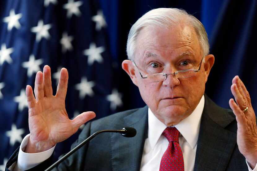  Attorney General Jeff Sessions resigned his position Wednesday afternoon.