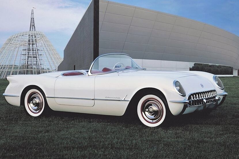 The original 1953 Corvette, a sports car of sorts that only looked fast. (AP Photo/General...