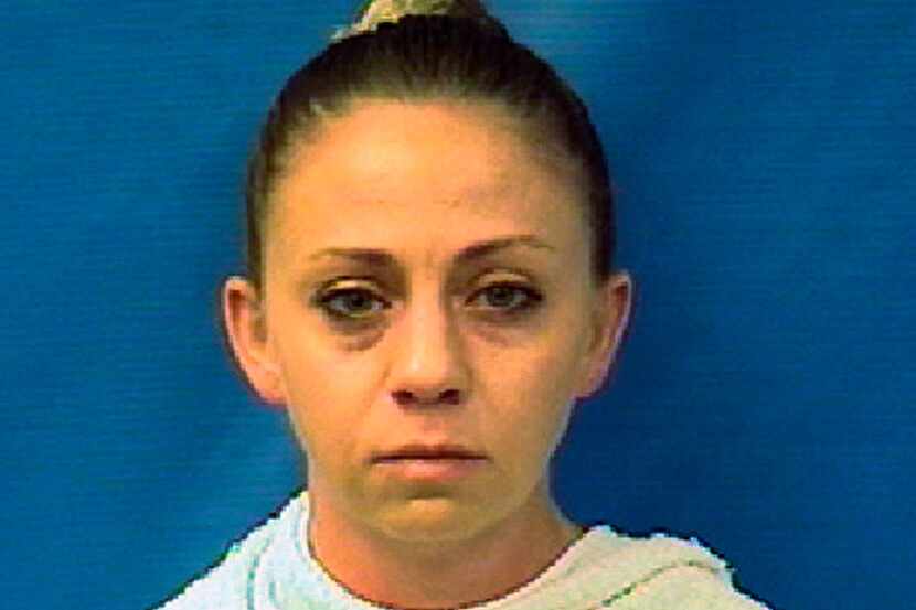 In an undated photo provided by Kaufman County Sheriff's Office, Amber Guyger, a former...