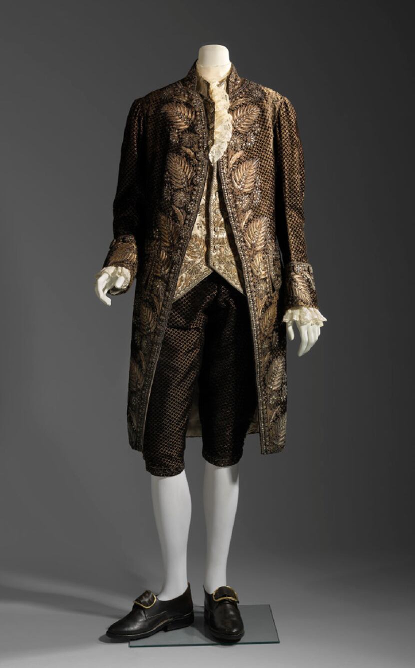  "Casanova: The Seduction of Europe" at the Kimbell Art Museum includes a suite of silk,...