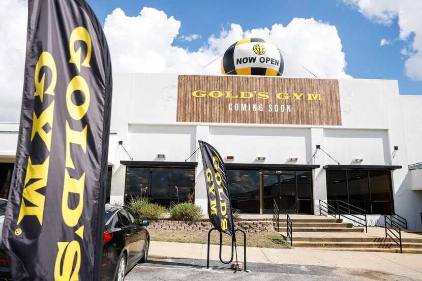 The new Gold's Gym Highland Meadows is shown on Friday in Dallas.