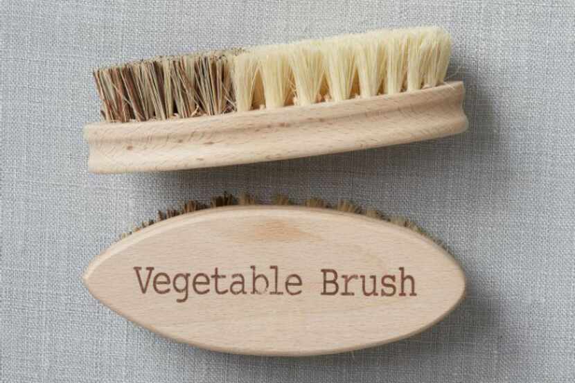 West Elm Market offers classic tools such as a vegetable brush, $8.