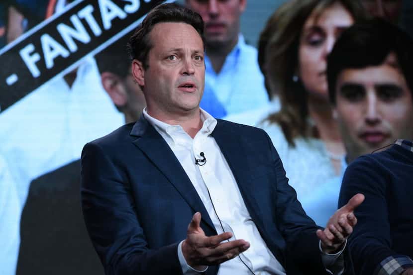 Actor Vince Vaughn speaks onstage during the "The '85 Bears" panel at the ESPN 2016 Winter...