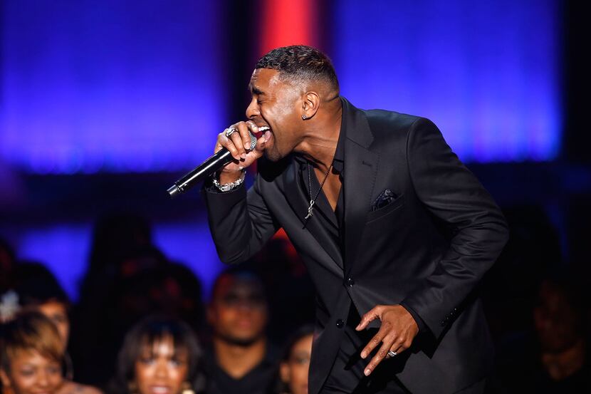 Ginuwine performs performs during the Soul Train Awards 2012 at PH Live at Planet Hollywood...