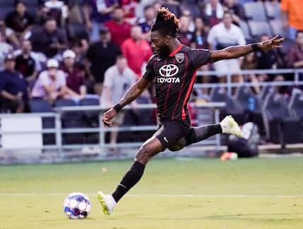 Omar Gordon of San Antonio FC during the fourth round of the Lamar Hunt U.S. Open Cup,...