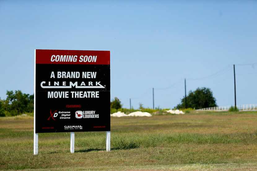 A new Cinemark movie theatre is slated too be built at the intersection of Bush Turnpike and...