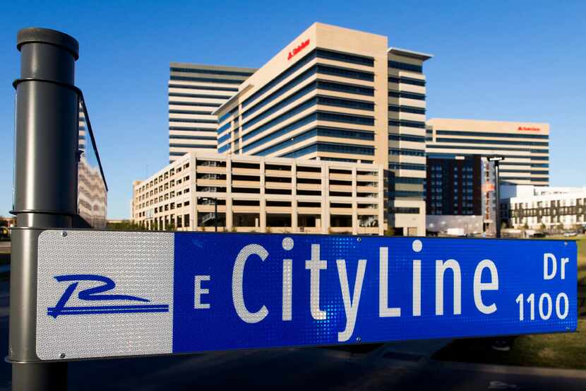 State Farm Insurance occupies four towers at CityLine on a long-term lease. (Smiley N....