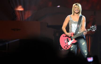 Miranda Lambert performs at the American Airlines Center on Thursday.