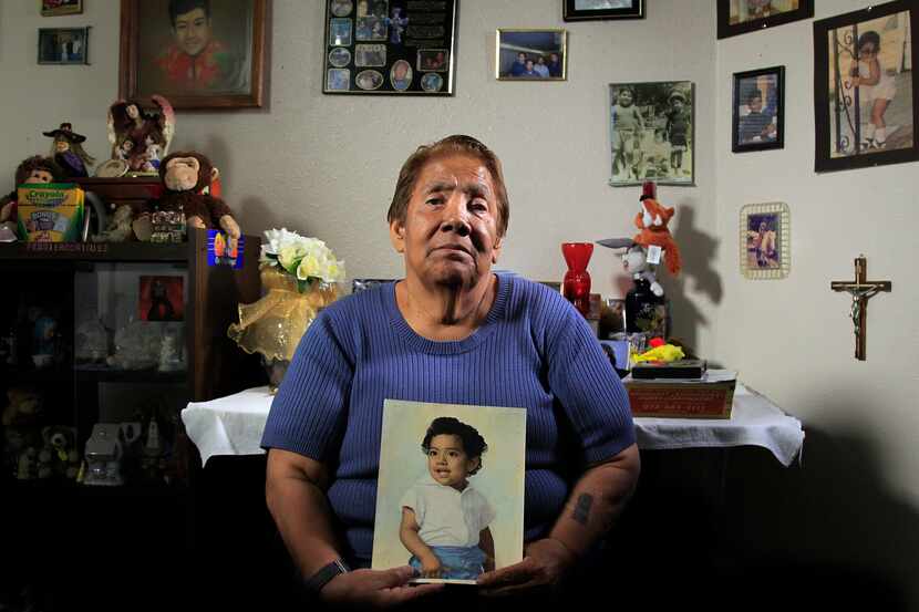 Bessie Rodriguez's 12-year-old son, Santos, was killed in 1973 by a Dallas police officer in...
