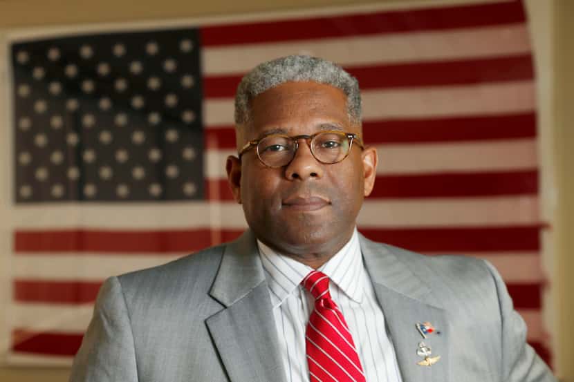 Allen West, the new CEO of the National Center for Policy Analysis at their offices in...