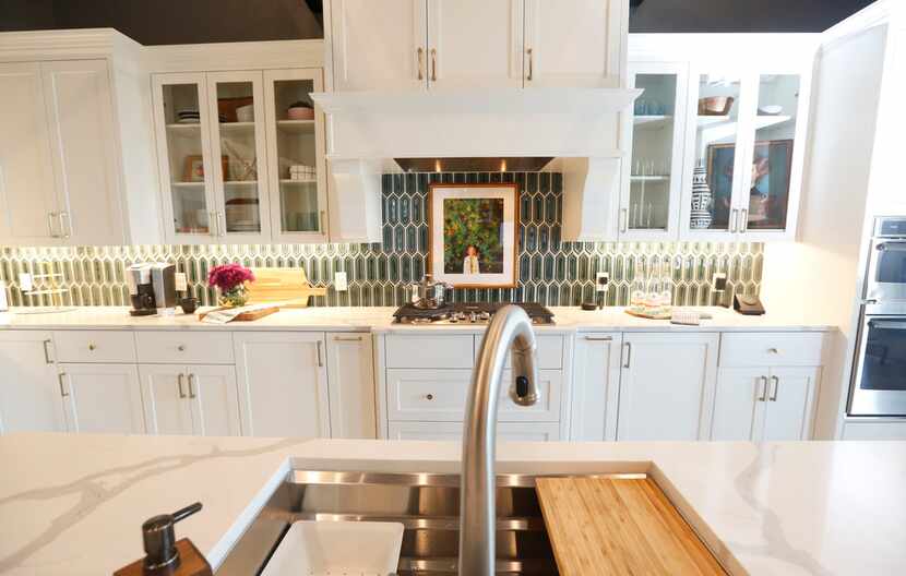 The center of the house is here, in HGTV's Smart Home kitchen.
