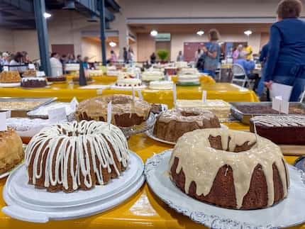 The State Fair of Texas' Battle for the Blue Ribbons included 1,000 entries for cakes,...