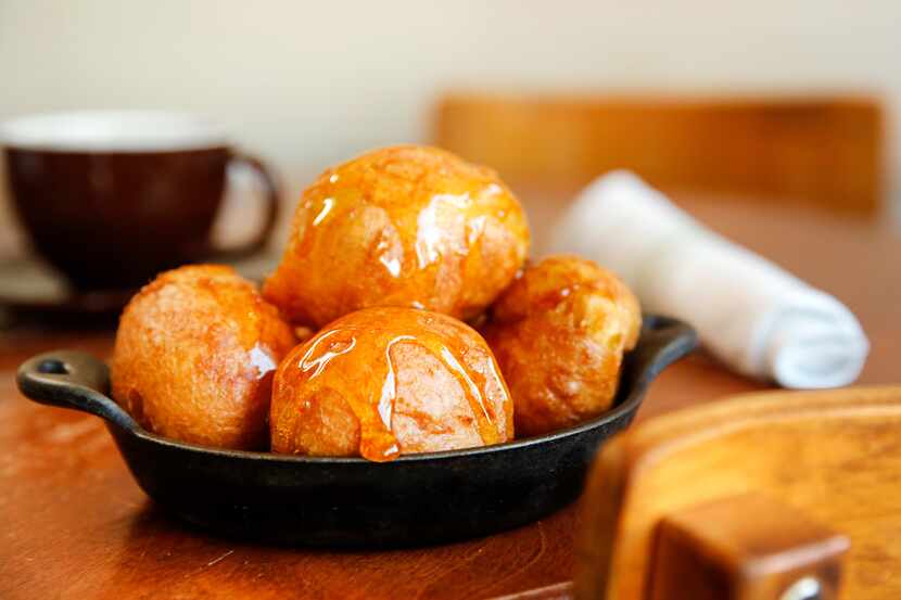 Fashioned from eggy pate a choux and drizzed with local honey, Oddfellows' beignets are...