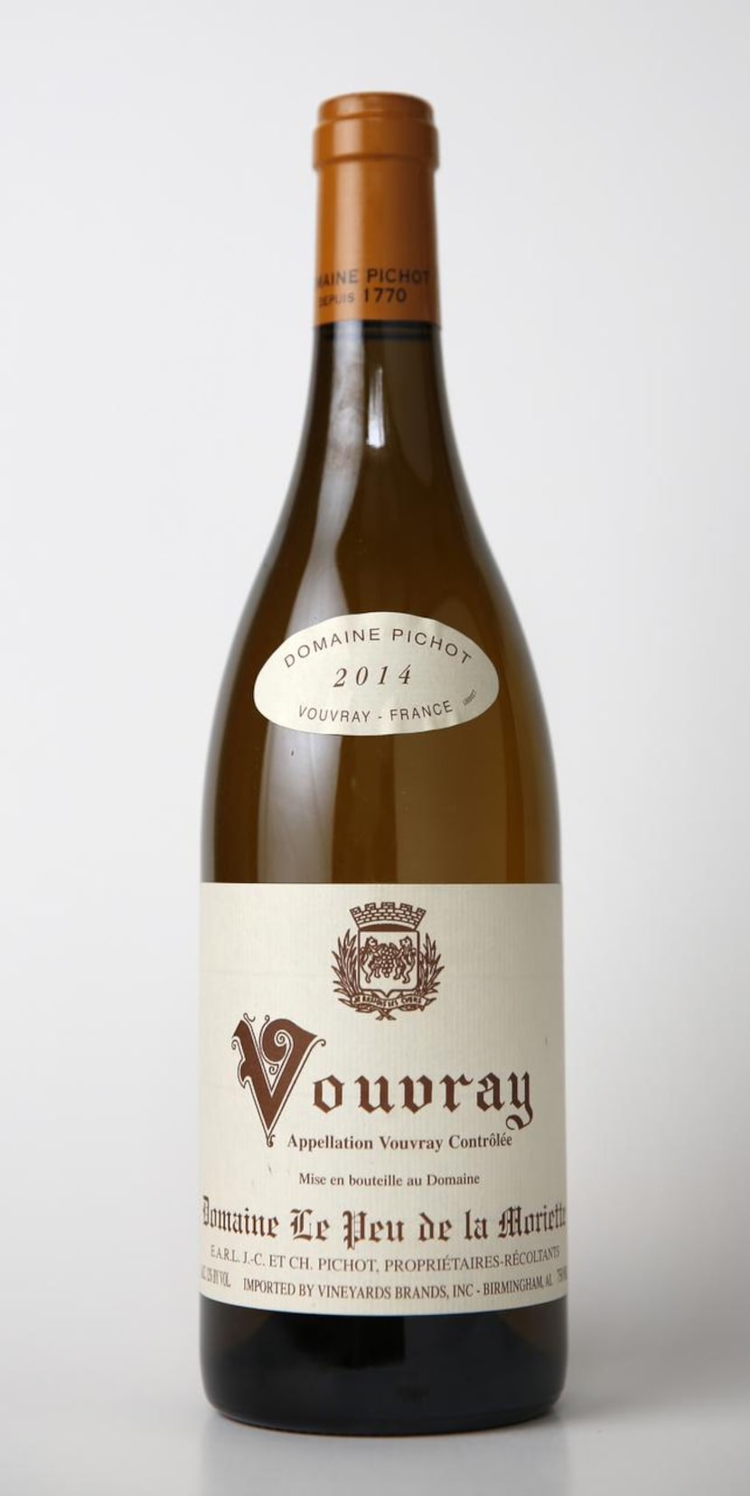 
Domaine Pichot Vouvray, Domaine Le Peu de la Moriette, 2014
