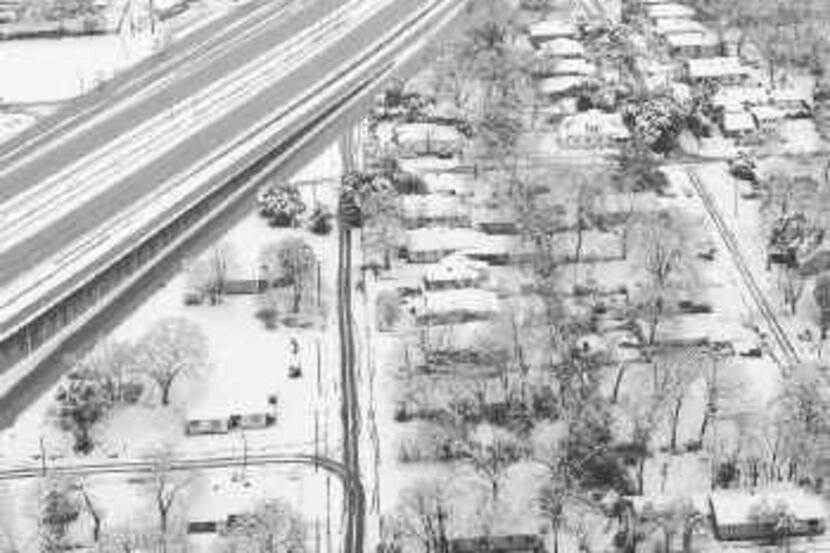 Far more snow than forecasters expected accumulated in Dallas, largely because a late...