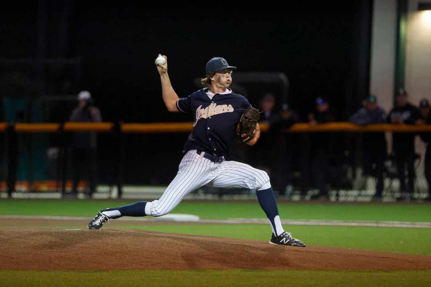 Keller’s Eric Hammond pitches against Southlake during a Class District 4-6A baseball game...