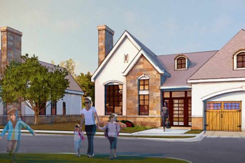 Greystar Real Estate's new Forest Lane development will include single-family homes for rent.