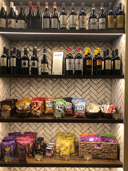 Cafe Duro sells wine, pastas, sauces and Italian snacks on Dallas' Greenville Avenue....