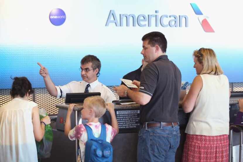 
American Airlines is one of the four major carriers controlling 80 percent of the U.S. air...