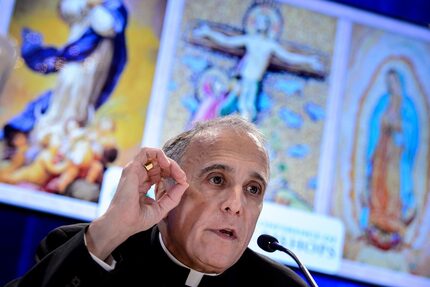 Galveston-Houston Archbishop Daniel DiNardo, president of the U.S. Conference of Catholic...