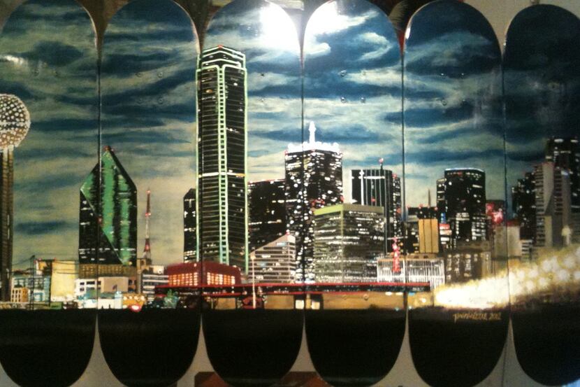 Who said Dallas isn't a skater town? This piece sold in a heartbeat.