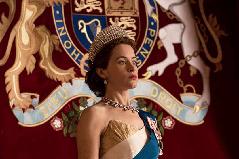 "The Crown" was among several Netflix original series in the running for awards at this...